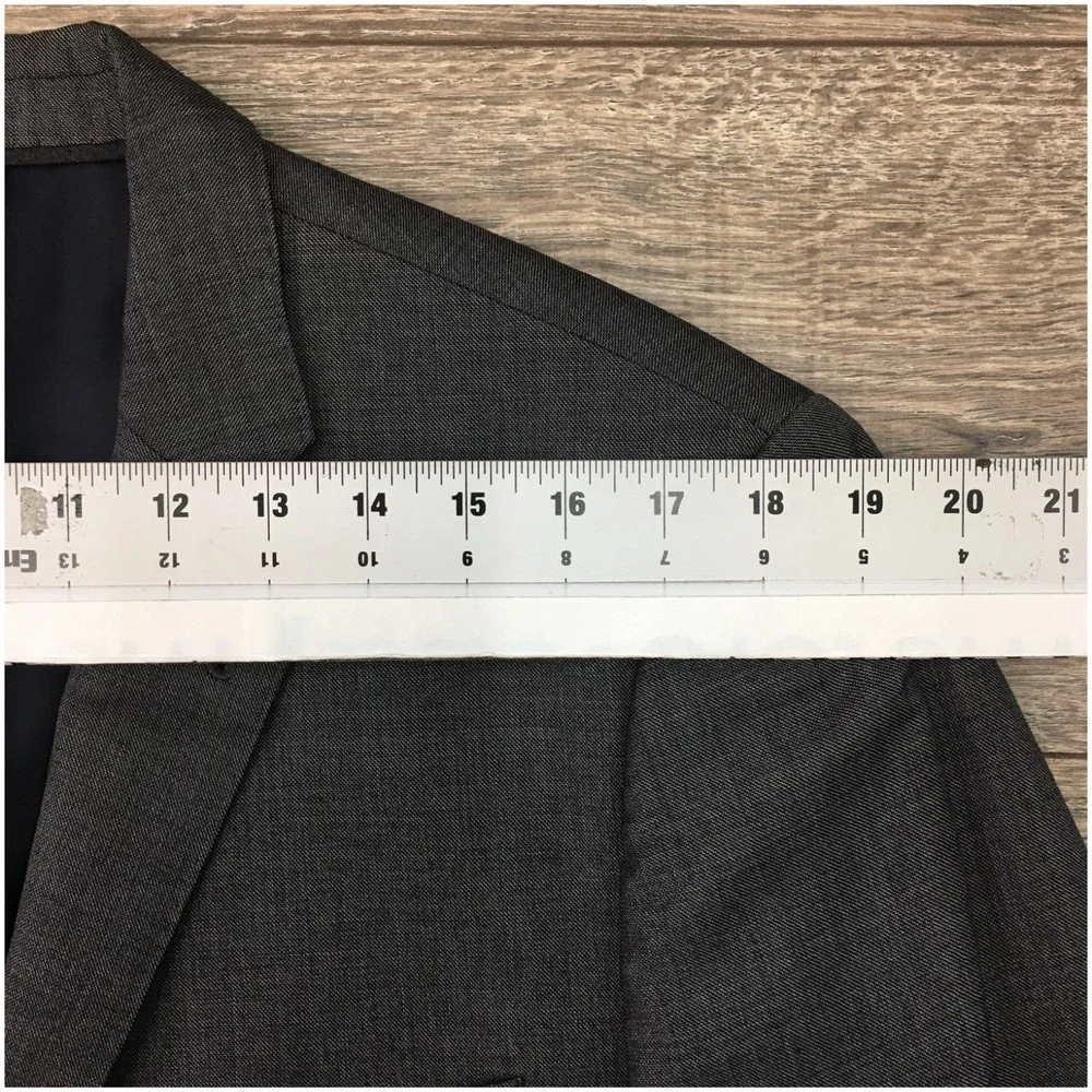 J CREW LUDLOW Mens Wool Blazer Sport Coat Casual Jacket Size 42L‎ Gray Suit